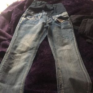 Maternity jeans size small